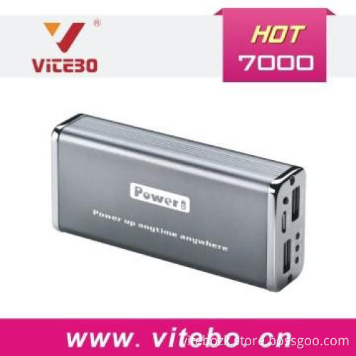 itebo USB portable Power Bank gift 7000mAh with Dual USB CE/FCC/ROHS